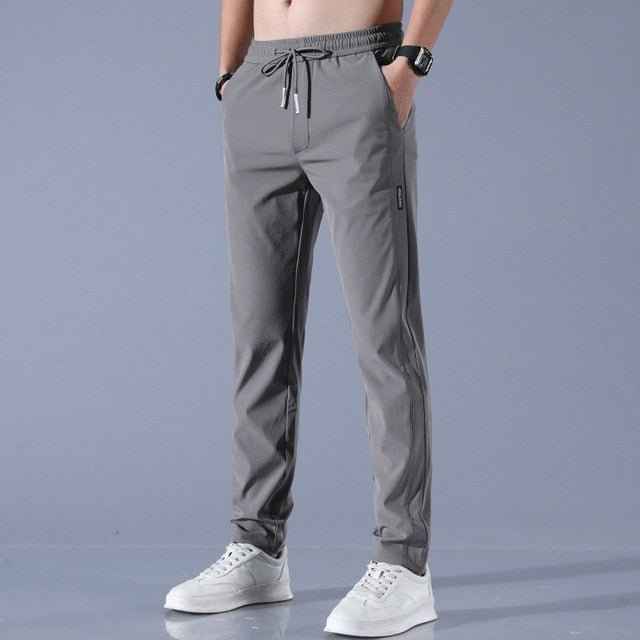 Comfortable Men's joggers, Fast Dry Stretch Pants with 3D Tailoring - Slimming & Stylish