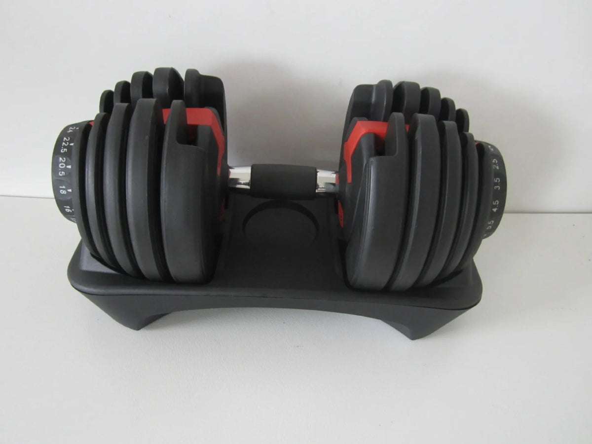 24KG Adjustable Dumbbell Gym Weight Lifting Dumbbell Home Fitness Equipment - Allen - Fitness