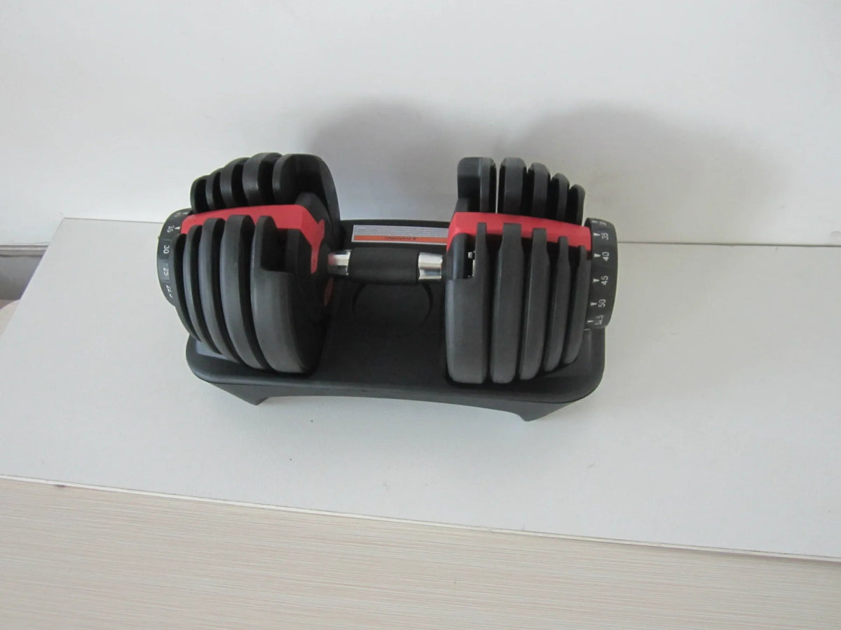 24KG Adjustable Dumbbell Gym Weight Lifting Dumbbell Home Fitness Equipment - Allen - Fitness