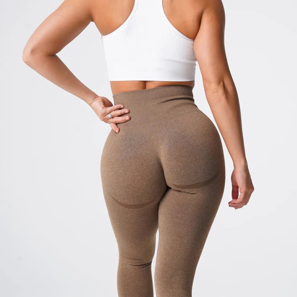 Gym Training High Waist Yoga Womens Leggings Fitness Tight Leggings Yoga Pants - Allen-Fitness
