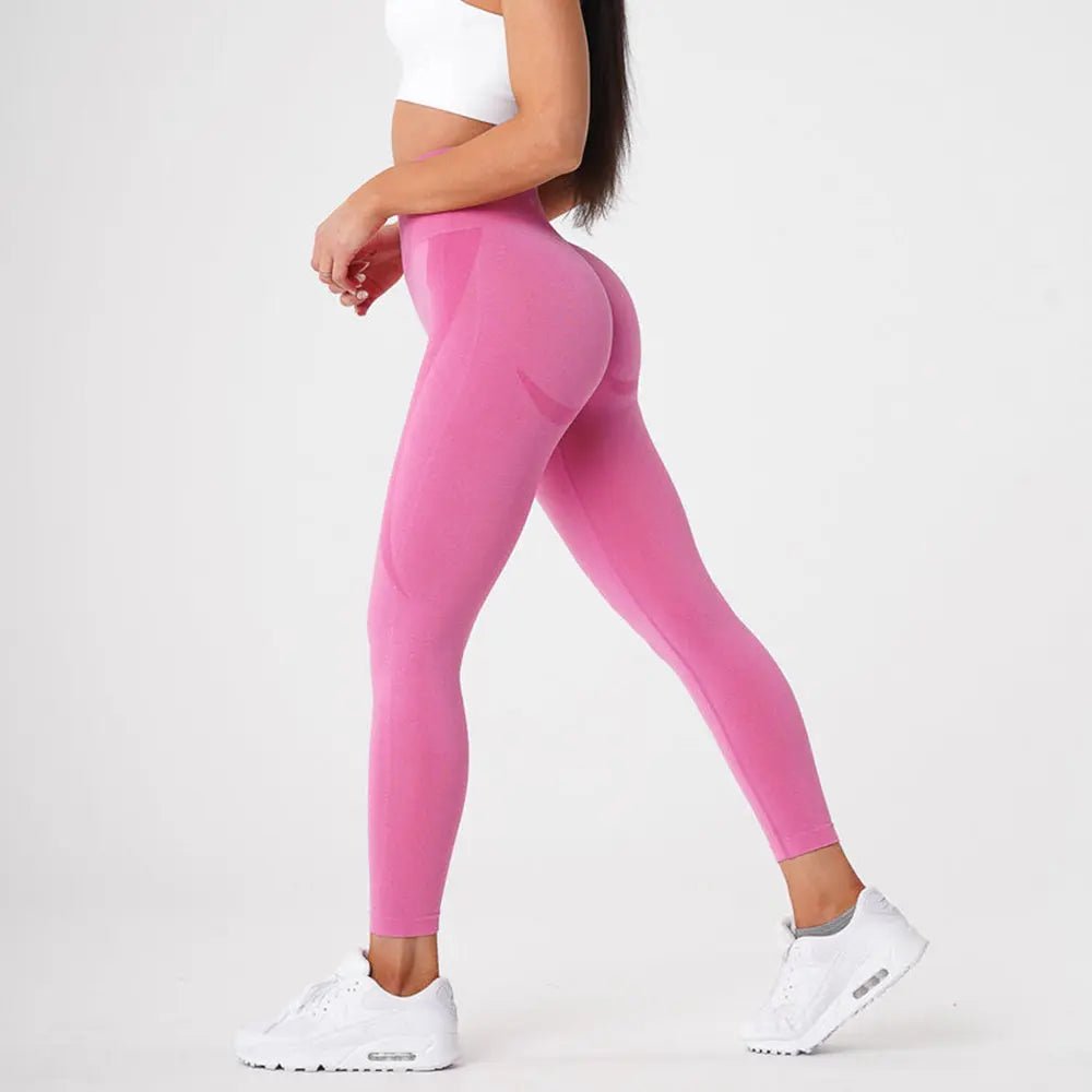 Gym Training High Waist Yoga Womens Leggings Fitness Tight Leggings Yoga Pants - Allen-Fitness
