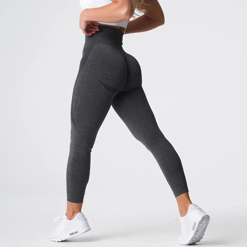 Gym Training High Waist Yoga Womens Leggings Fitness Tight Leggings Yoga Pants - Allen-Fitness