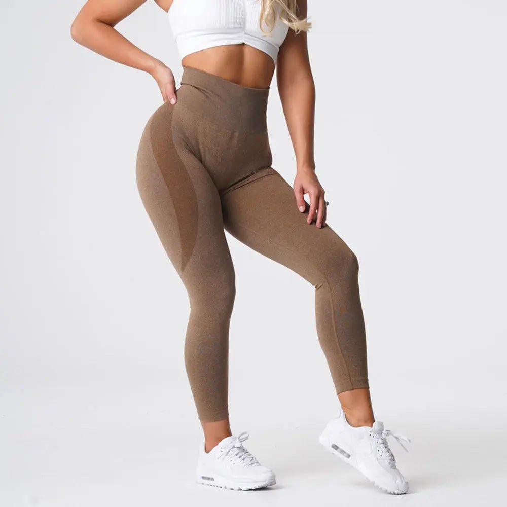 Gym Training High Waist Yoga Womens Leggings Fitness Tight Leggings Yoga Pants - Allen-Fitness