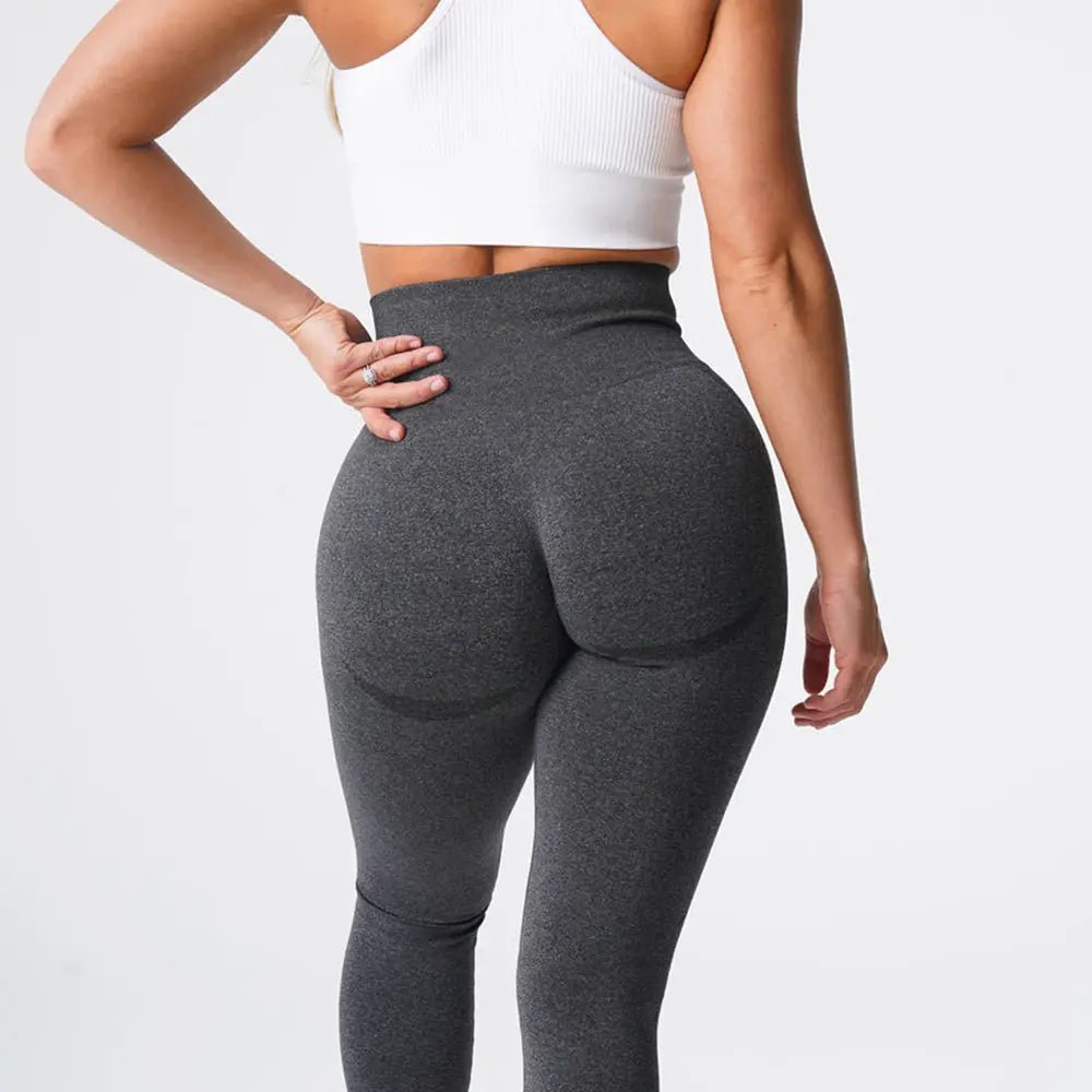 Gym Training High Waist Yoga Womens Leggings Fitness Tight Leggings Yoga Pants - Allen-Fitness