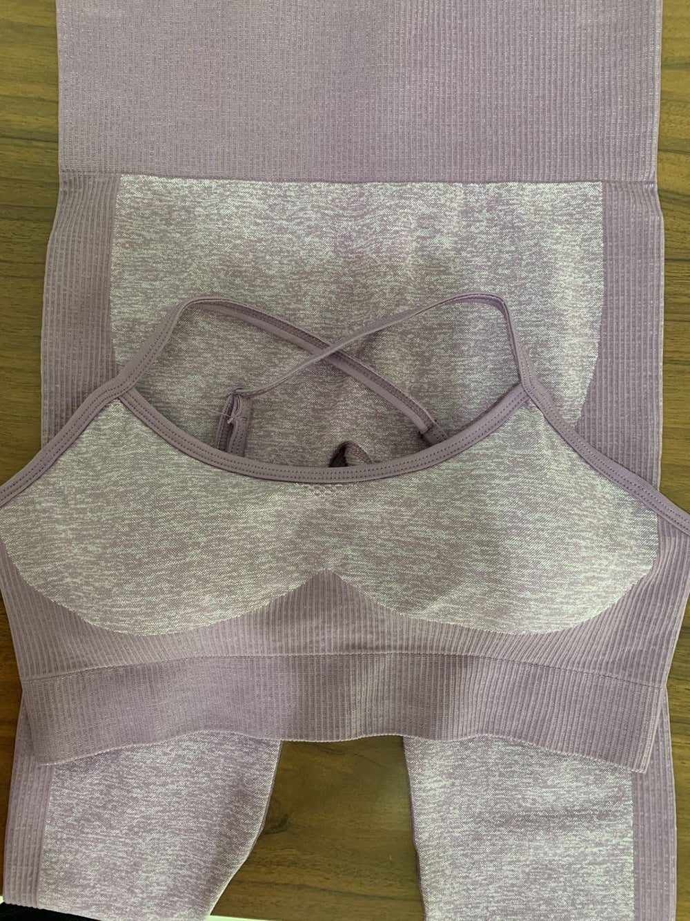 Hot Sale Women Sports Leggings Fitted Active Fitness two pieces Compression Yoga wear Sports Bra - Allen Fitness