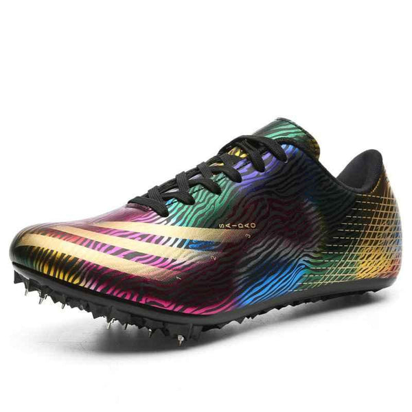 Adult Track and Field Sprinting Long Jump running Spikes nail Shoes Sport Sneaker - Allen-Fitness