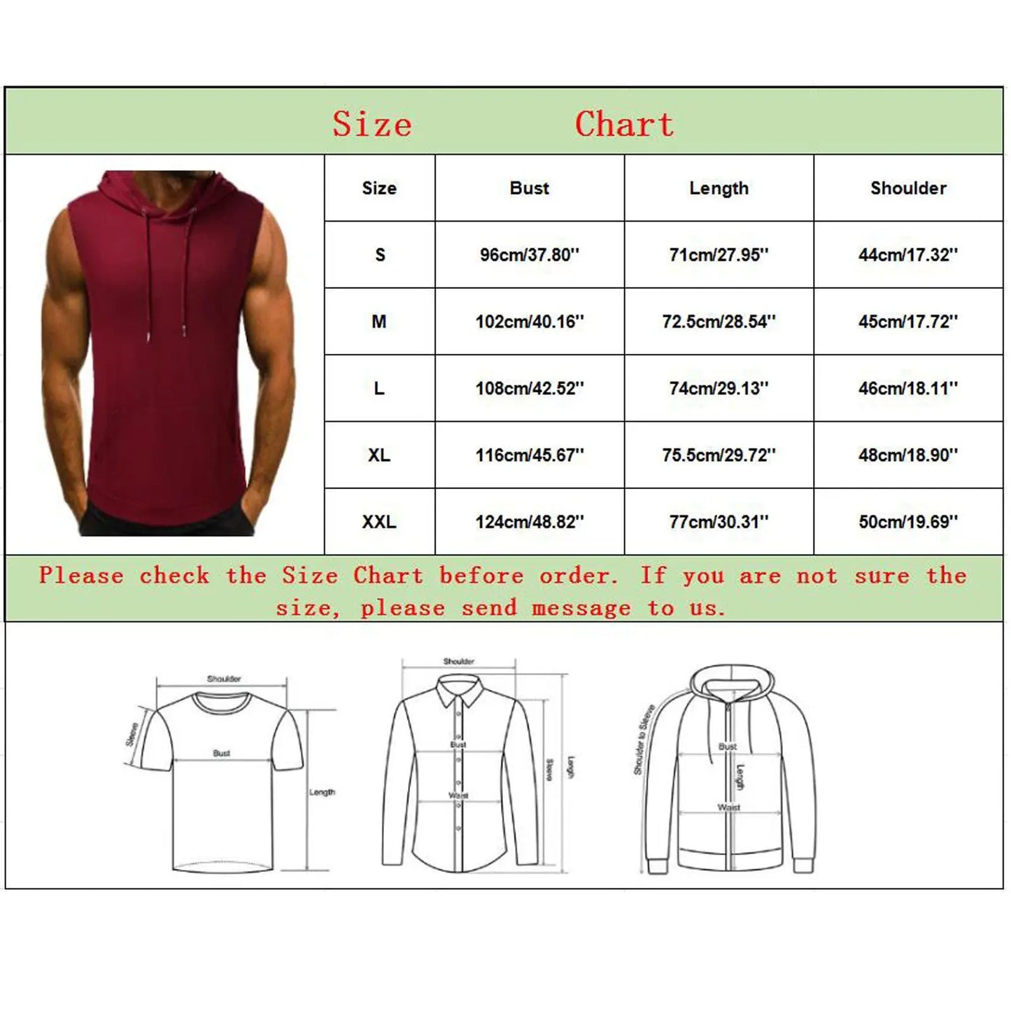Men's Sleeveless Tank Top - Allen-Fitness