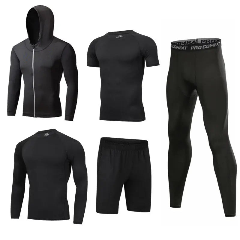 Ropa DeportivaCustom Sports Hoodie Mens Fit Gym Clothes Fitness Yoga Wear Outdoor Jogging Sportswear Set - Allen-Fitness