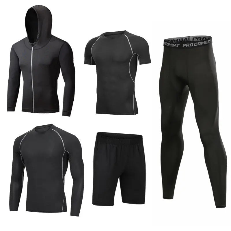 Ropa DeportivaCustom Sports Hoodie Mens Fit Gym Clothes Fitness Yoga Wear Outdoor Jogging Sportswear Set - Allen-Fitness
