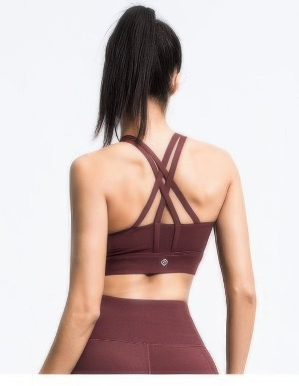 Cross Back Sports Bra