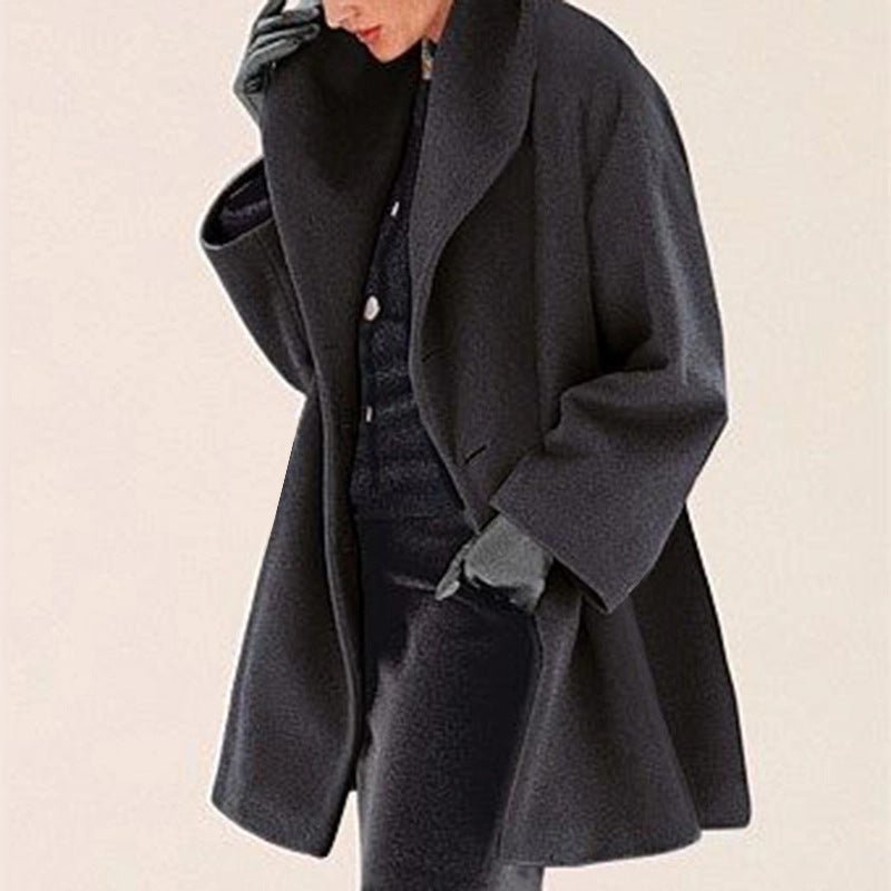 Fashionable Sweaters For Women - Multi-Color Round Neck Loose Sweater In Wool Blend, Sizes S-5XL.