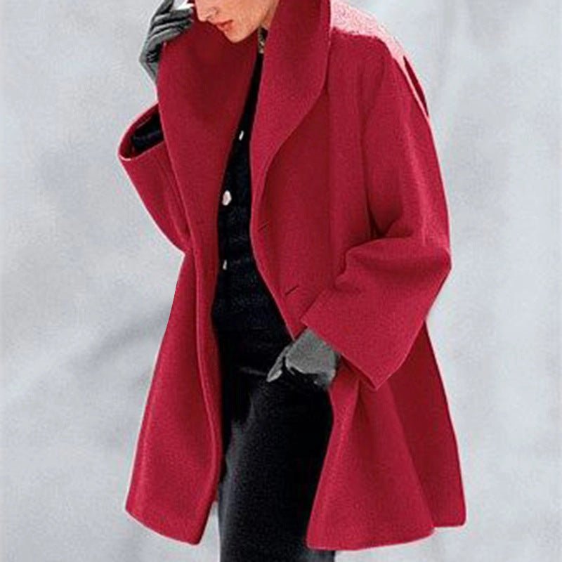 Fashionable Sweaters For Women - Multi-Color Round Neck Loose Sweater In Wool Blend, Sizes S-5XL.