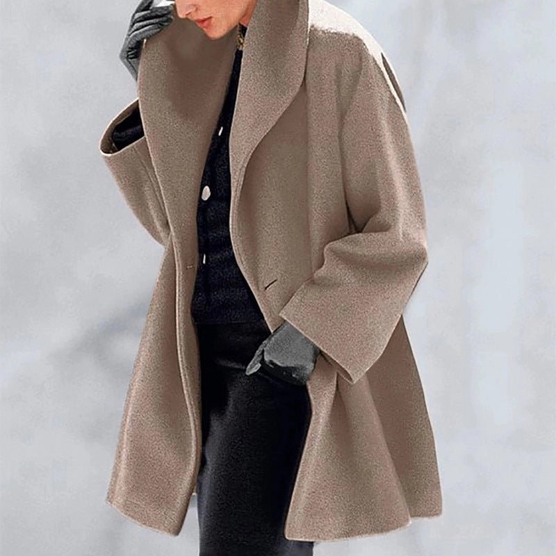 Fashionable Sweaters For Women - Multi-Color Round Neck Loose Sweater In Wool Blend, Sizes S-5XL.