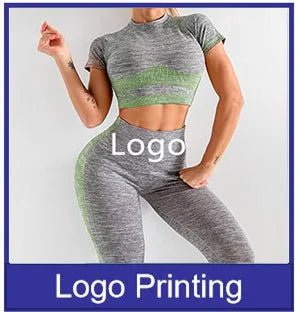 Gym Fitness Compression Workout Seamless Tights Women Leggings Yoga Clothes - Allen - Fitness