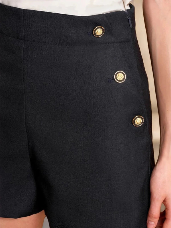 Elevated Waistline Shorts For Women UK