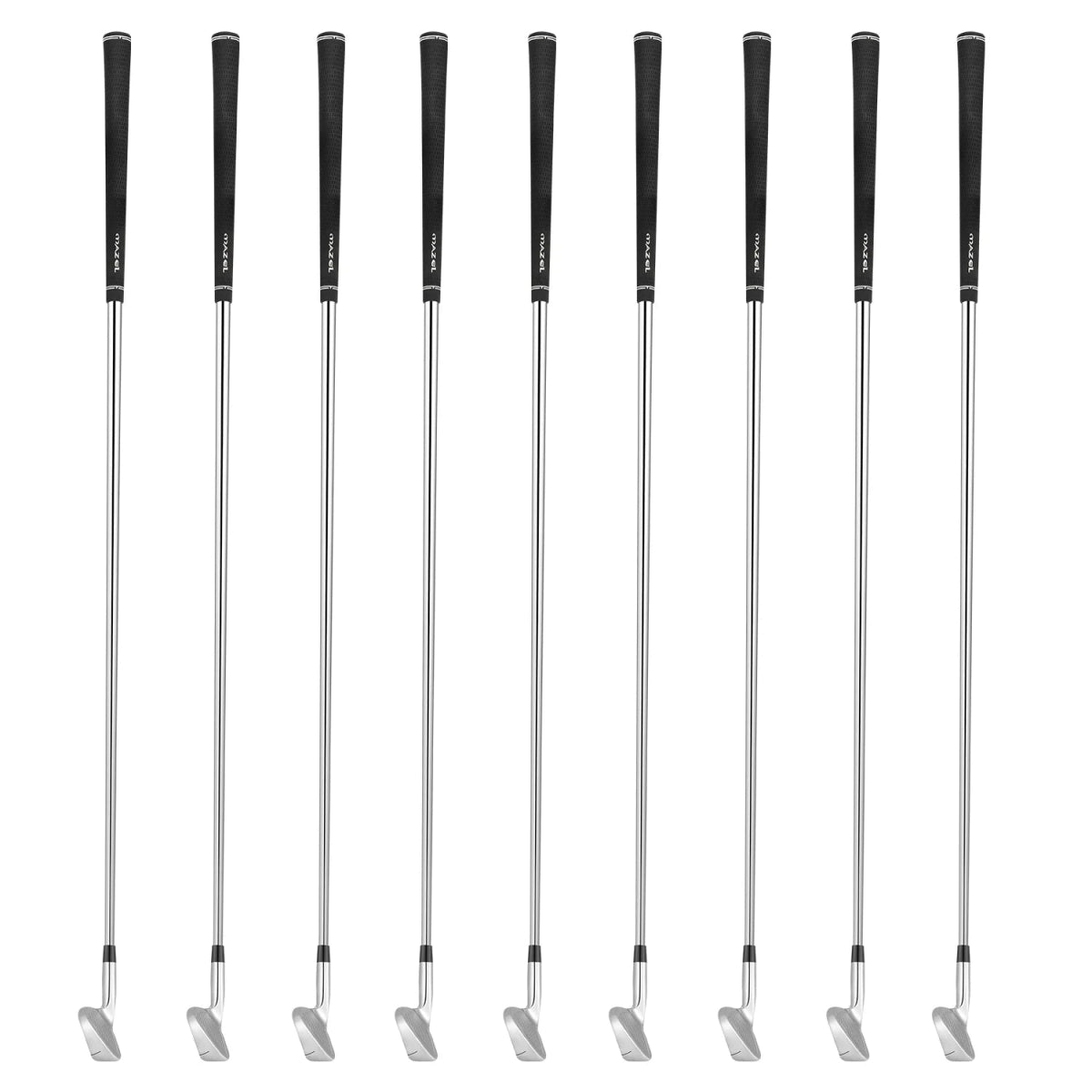 MAZEL Best Iron Sets For Beginners - Complete Right Handed Golf Club Set 4 - SW (9 Pieces) - Allen - Fitness