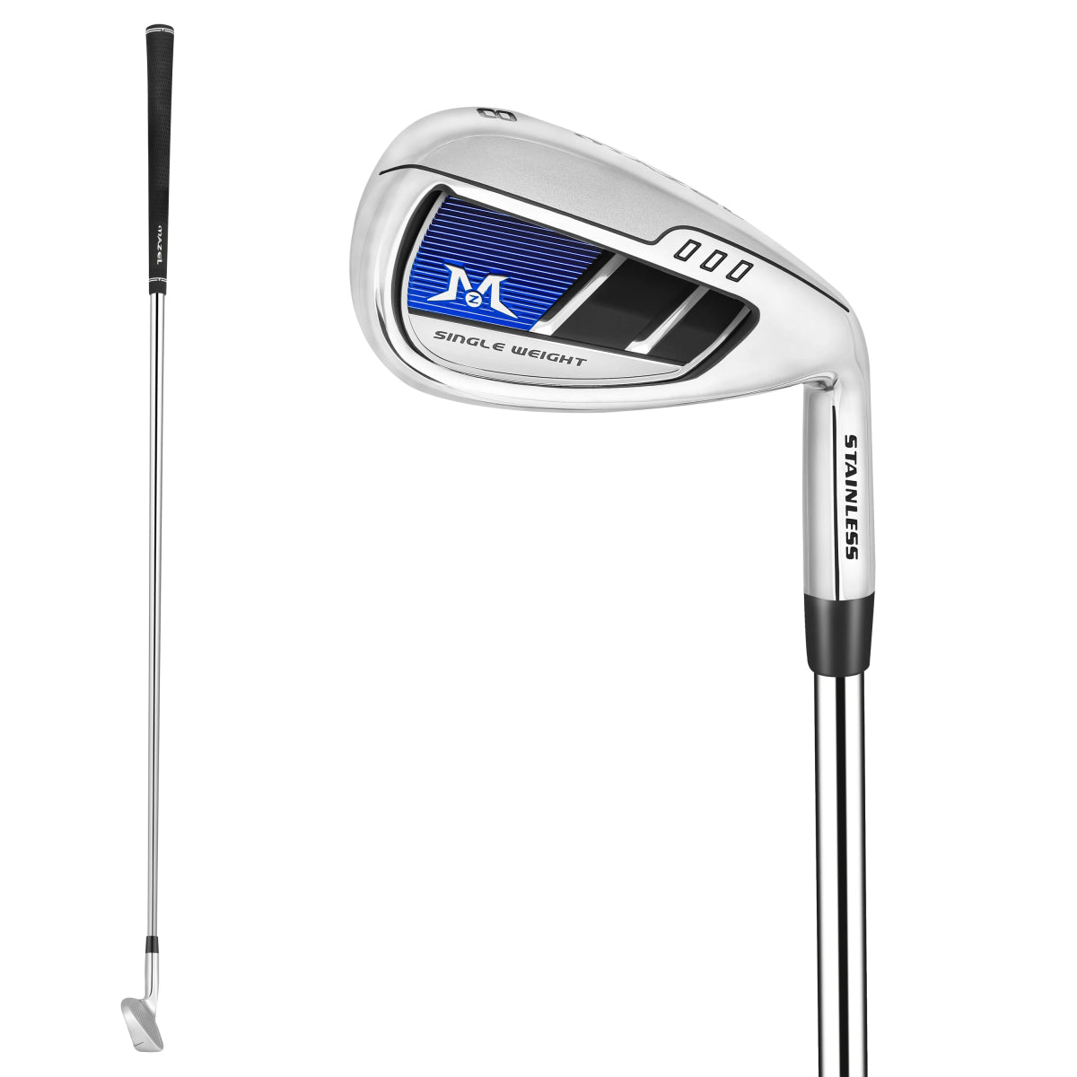MAZEL Best Iron Sets For Beginners - Complete Right Handed Golf Club Set 4 - SW (9 Pieces) - Allen - Fitness