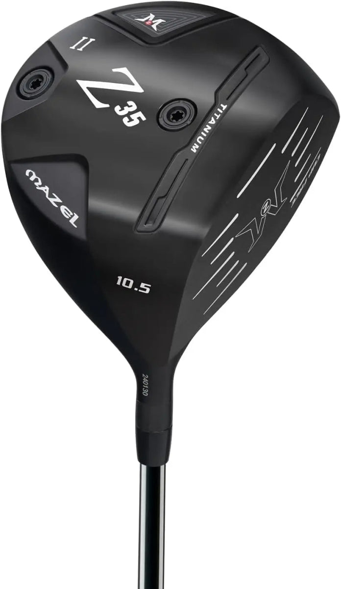 MAZEL Titanium Right Handed Golf Club Driver Golf Driver 460CC Golf Clubs - Allen - Fitness