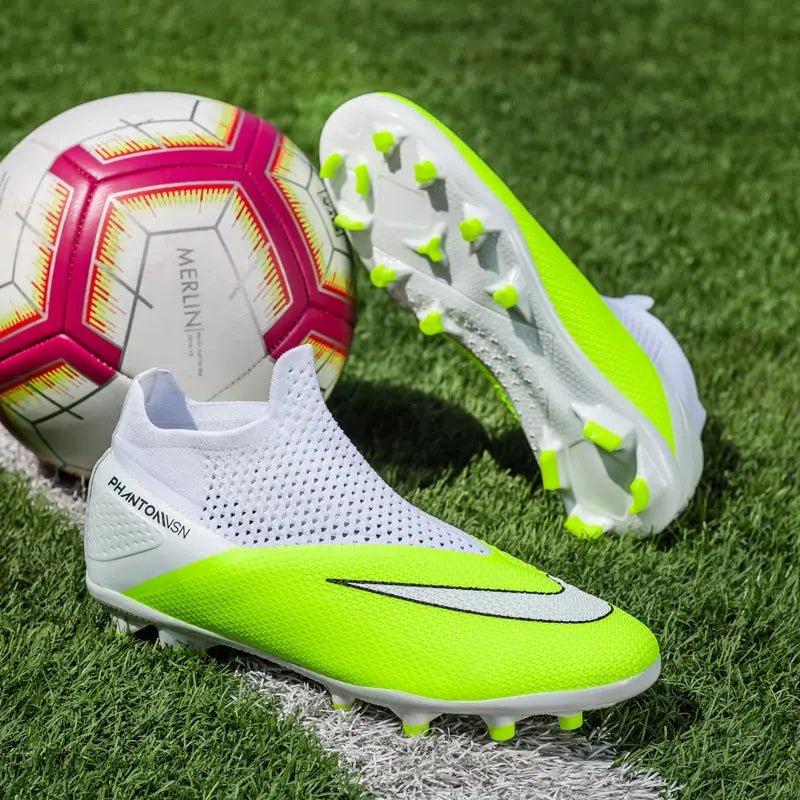 Men Sports Shoes High Quality Soccer Shoes FG Type Professional Training Football Shoes Soccer Boots for Men - Allen - Fitness
