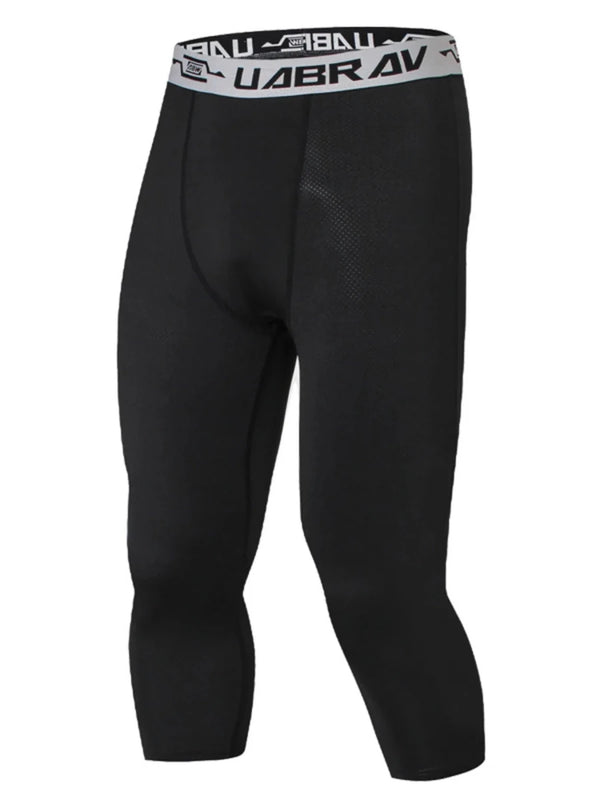 Men's High Waist Active Leggings