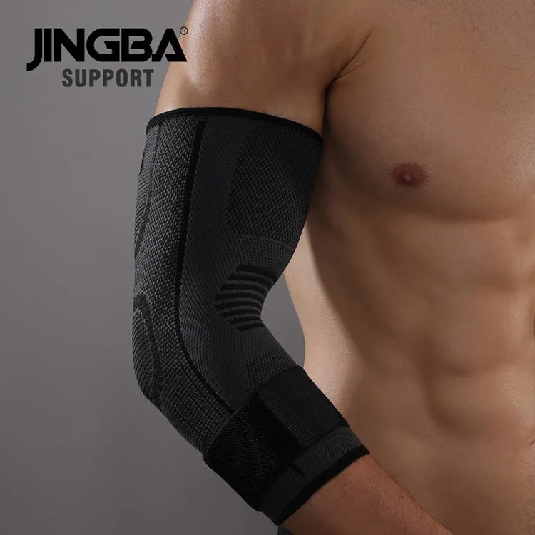 Nylon Compression Arm Sleeves for Elbow Protection - Ideal for Tennis and Basketball - Allen - Fitness