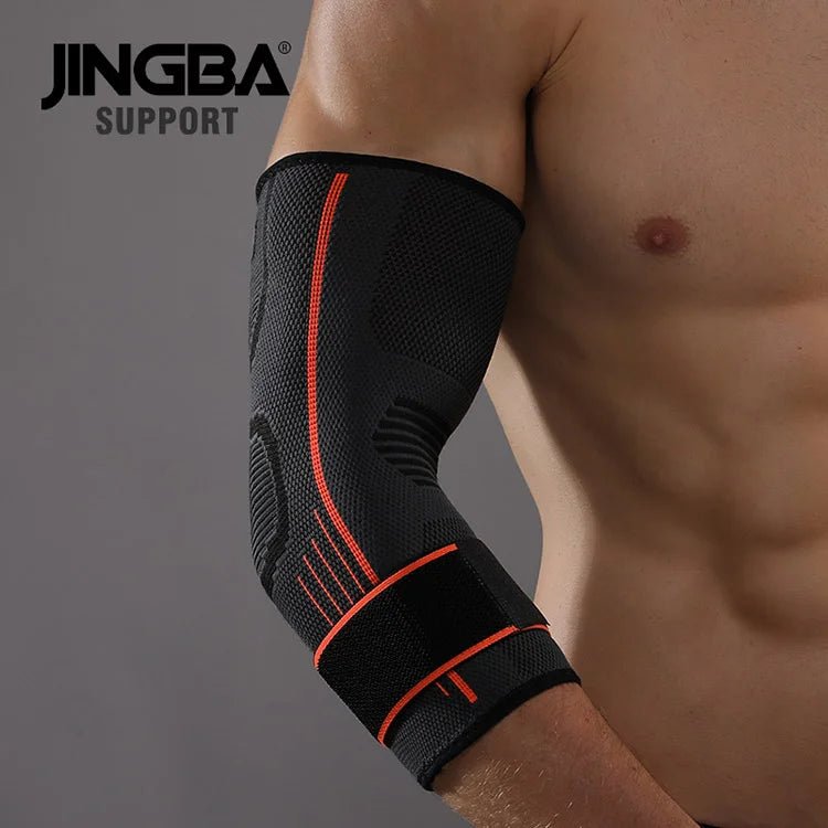Nylon Compression Arm Sleeves for Elbow Protection - Ideal for Tennis and Basketball - Allen - Fitness