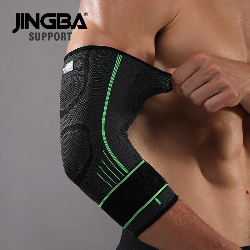 Nylon Compression Arm Sleeves for Elbow Protection - Ideal for Tennis and Basketball - Allen - Fitness