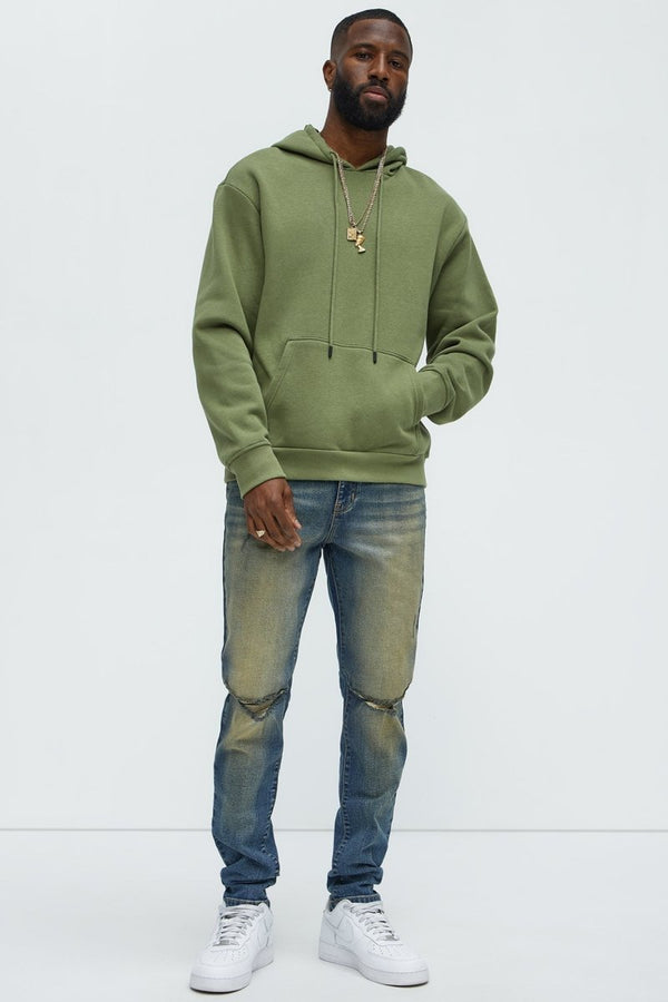 Olive Tyson Hoodie - Stylish Comfort for Everyday Wear