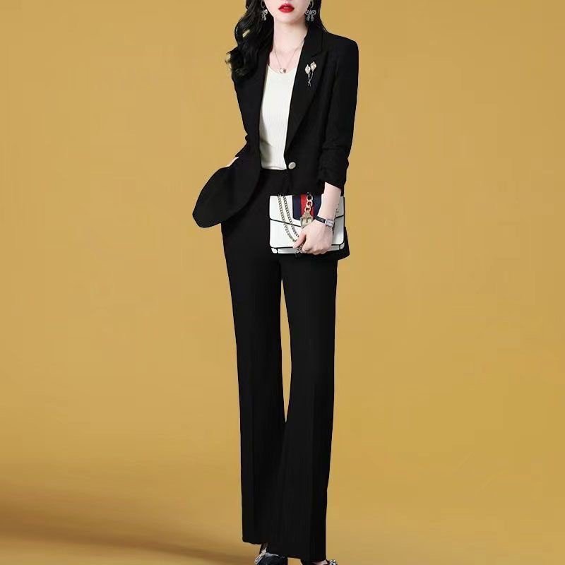 Elegant Women's Business Suit – Stylish 2-Piece Set in Multiple Colors & Sizes M-4XL.