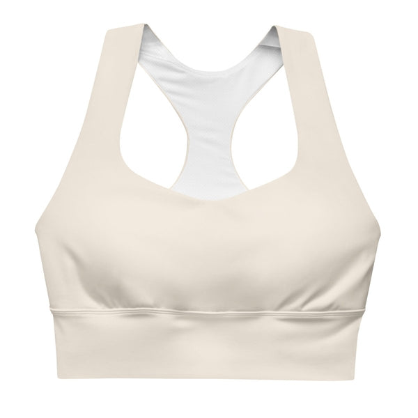 PHIA Ivory Longline Sports Bra - Allen - Fitness