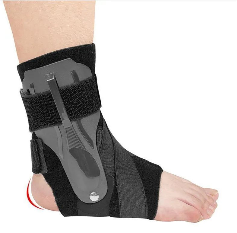 Professional Adjustable Ankle Stabilizer With Auxiliary Fixing Belt for Pain Relief Support - Allen - Fitness