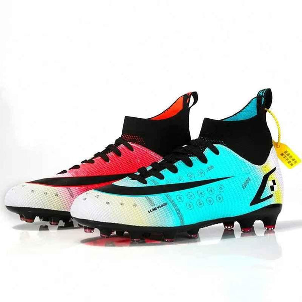 Soccer Shoes From Turkey Original Boots Footsal Football Artificial Leather Four Seasone Futsal Different Color - Allen-Fitness