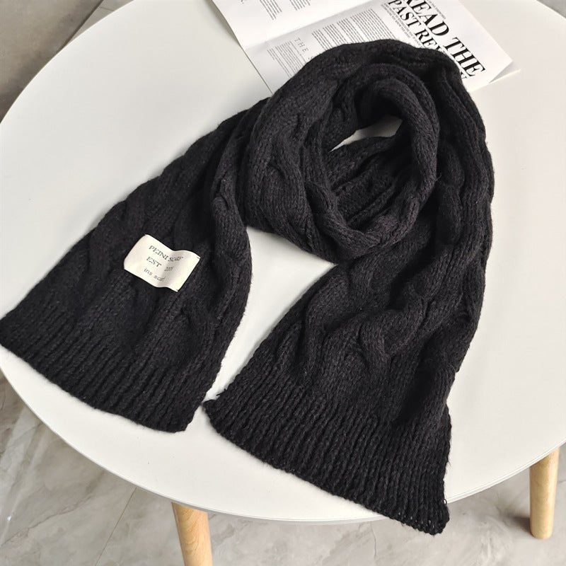 Sweet Labeling 8 - word Twist Apricot Small Scarf - Allen - Fitness
