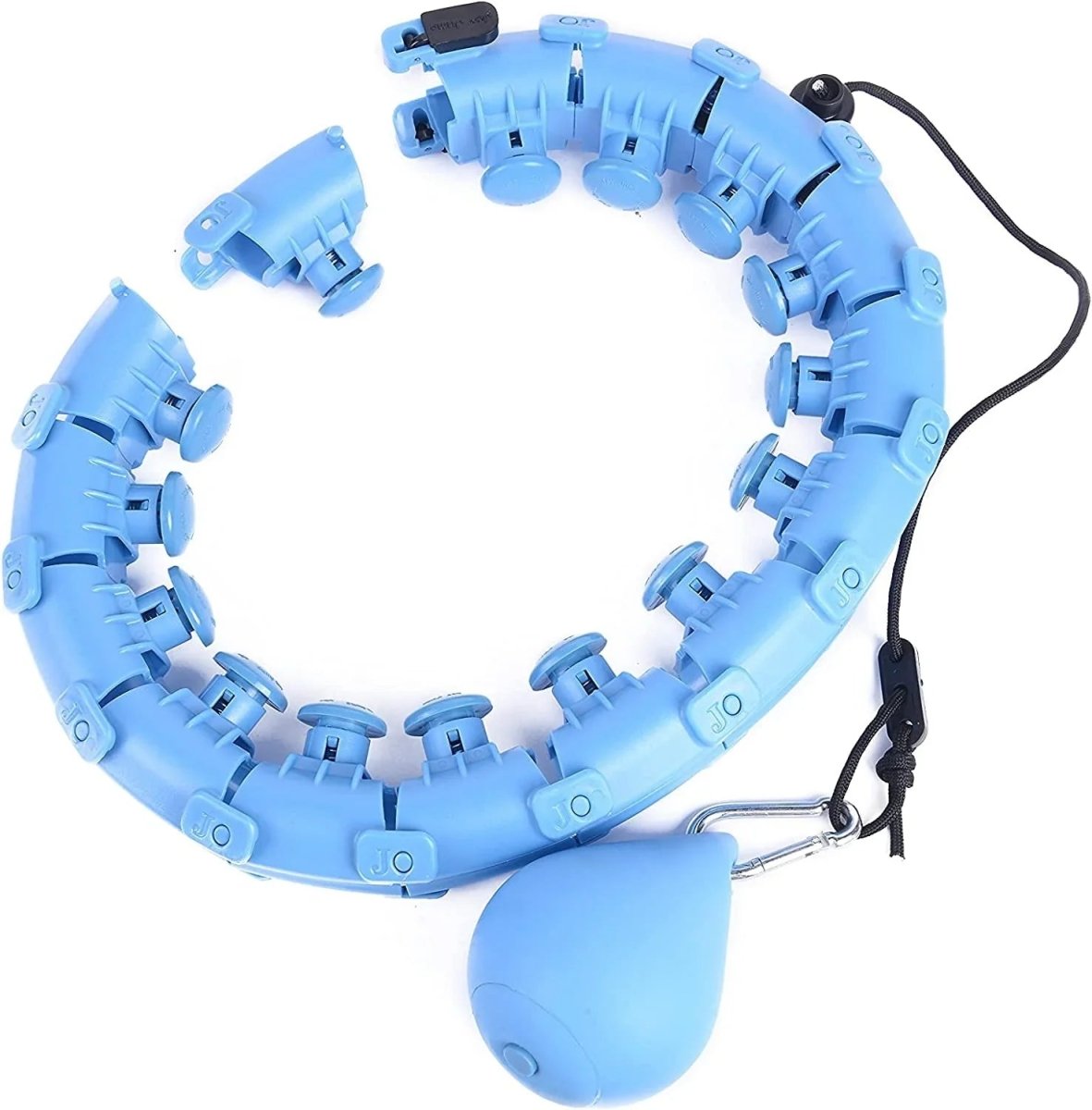 Weighted Hula Hoop – Adjustable Fit Hoop for Weight Loss - Allen - Fitness
