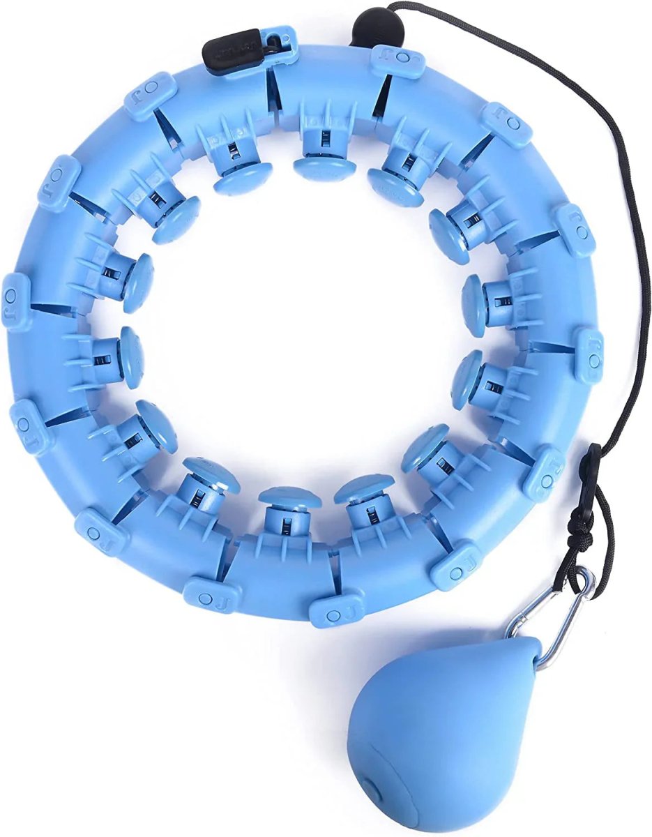 Weighted Hula Hoop – Adjustable Fit Hoop for Weight Loss - Allen - Fitness