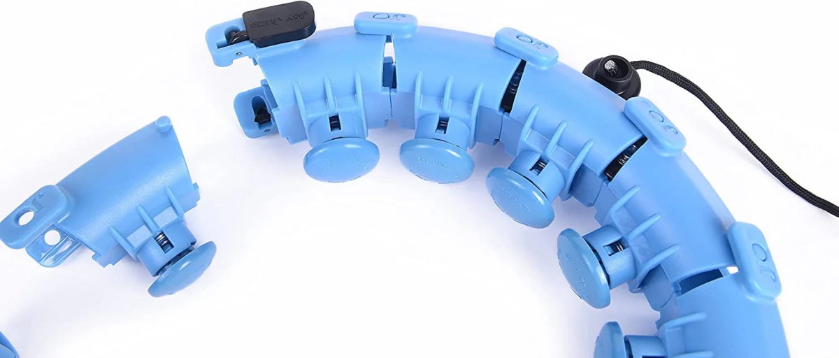 Weighted Hula Hoop – Adjustable Fit Hoop for Weight Loss - Allen - Fitness