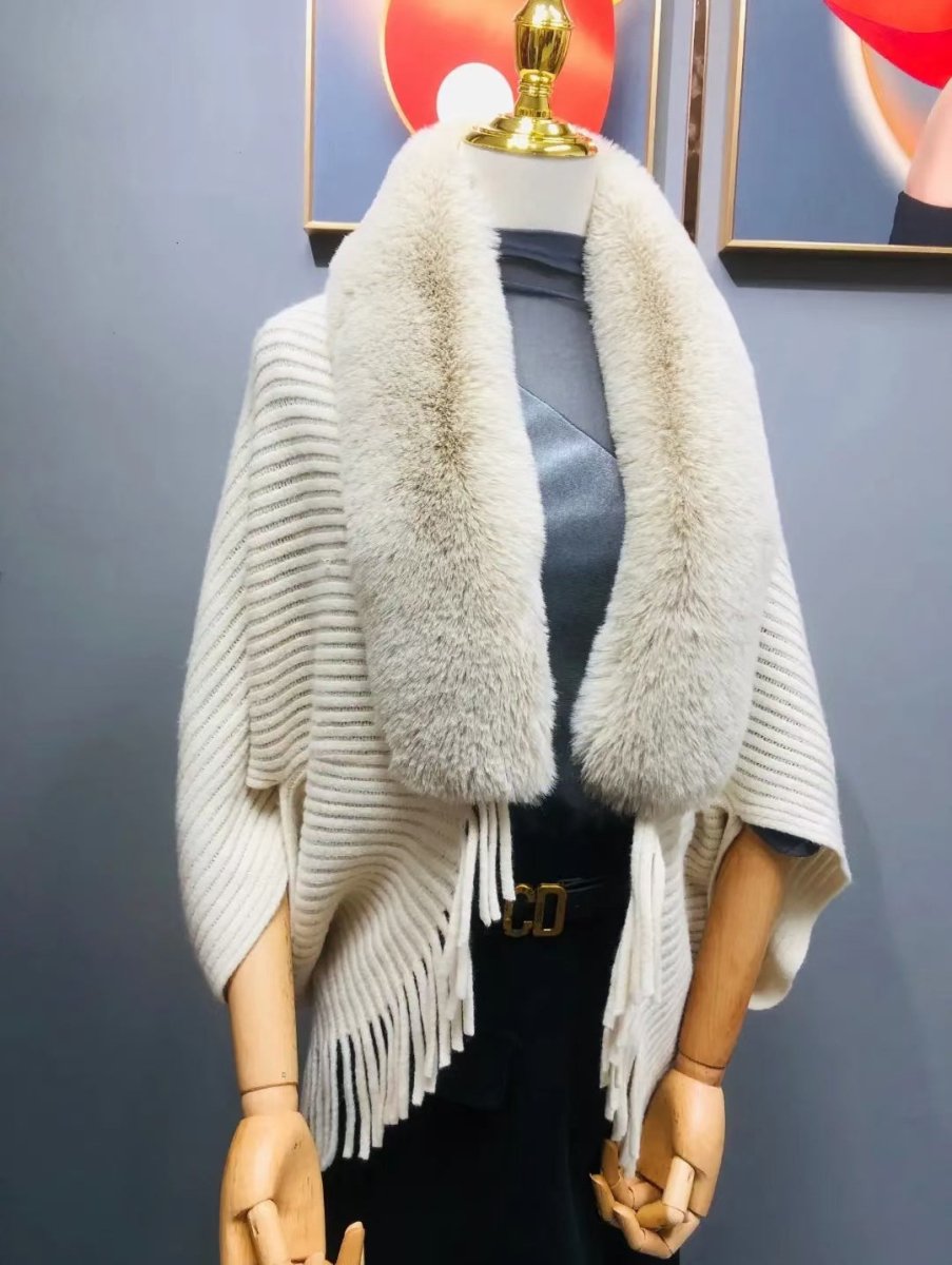 Women's Fashion Coat: Personalized Cashmere Knitted Cardigan with Monochrome Pattern, Warm & Stylish - Allen - Fitness