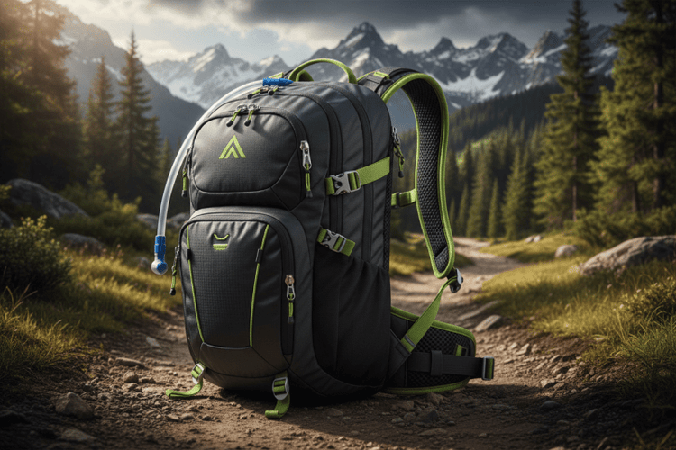 Consider how much gear you need to carry alongside your water. Cycling-specific packs are typically 5–15L for a streamlined fit