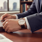 Men's Watch GC Watches X60019G1S, Stylish 40mm Silver Stainless Steel Wristwatch with Leather Strap - Allen-Fitness