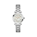 Ladies' Watch GC Watches 32mm Silver Stainless Steel Quartz with White Face, Water Resistant 10 ATM - Allen-Fitness