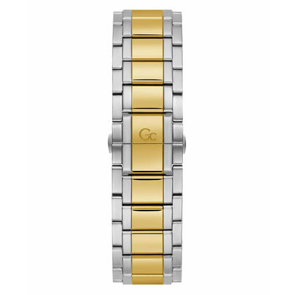 Lifestyle image of the Ladies' Watch GC Watches Z07008G9MF (Ø 44 mm) worn on a wrist, perfect for fashion-forward individuals.