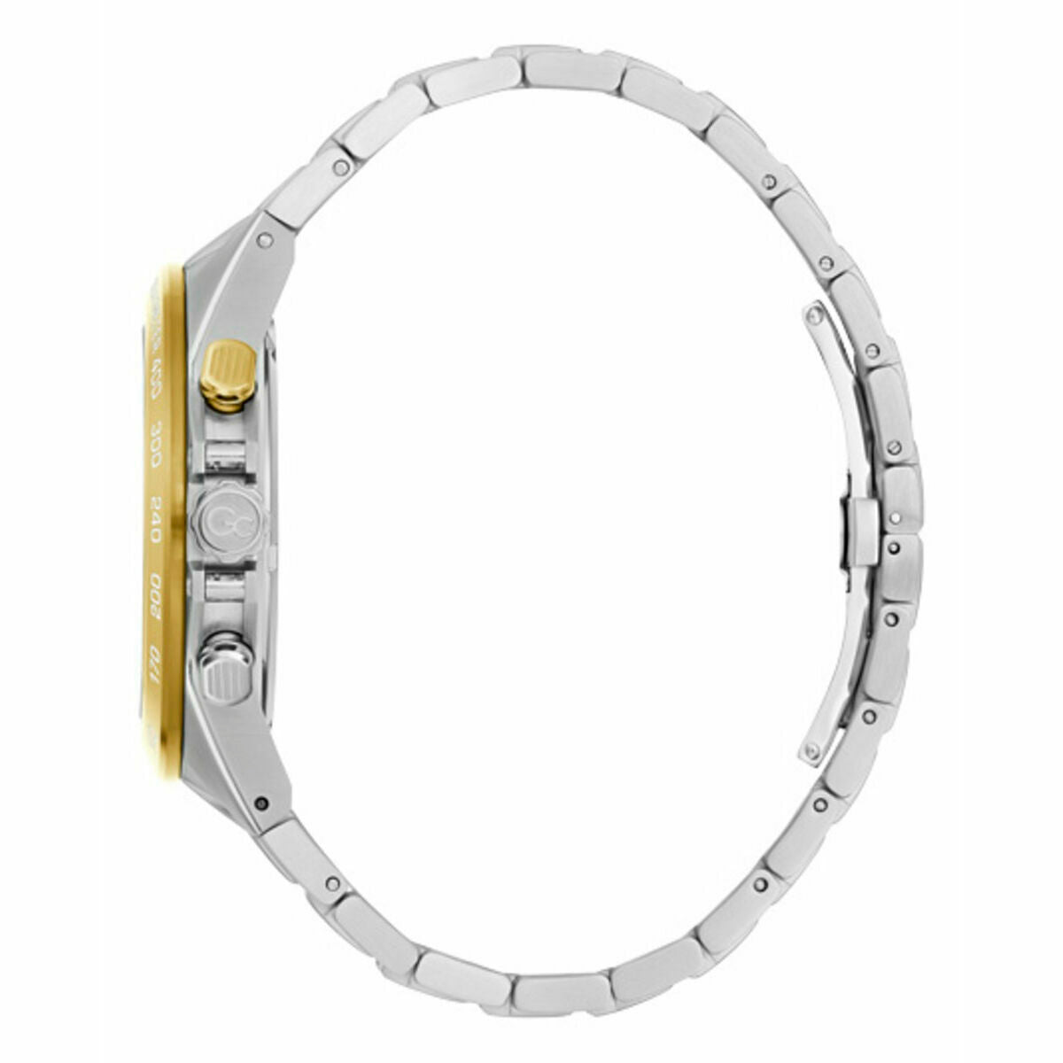 Ladies' Watch GC Watches Z07008G9MF (Ø 44 mm) showing off its contemporary design and robust grey stainless steel materials.