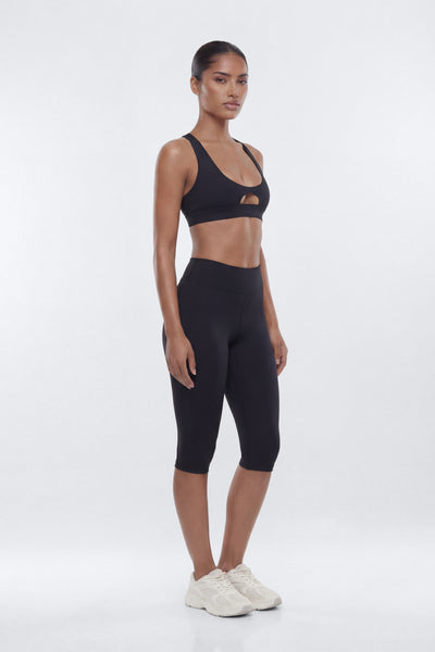 ButterSoft X Back Sports Bra - Black