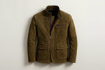 Mens Stand-Up Collar Zip-Up Jacket Casual Vintage Outerwear - Allen-Fitness