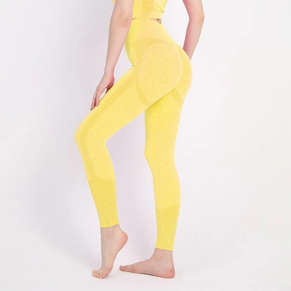 Yoga Leggings Sport Women Fitness Legging Seamless Workout Leggings Fashion Push Up Leggings Gym Women Clothing Dropshipping - Allen-Fitness