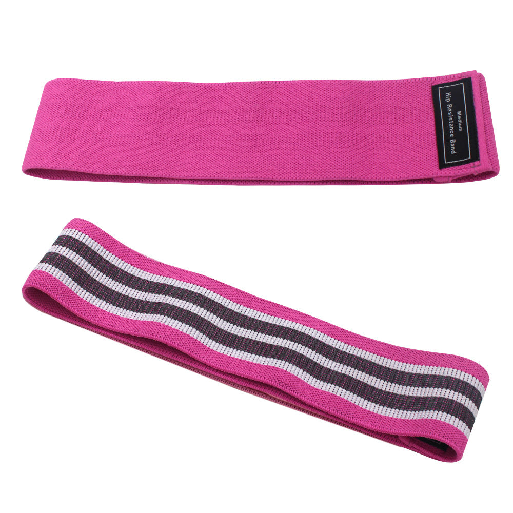 Body shaping squat hip circle yoga fitness tension belt resistance belt stretch belt