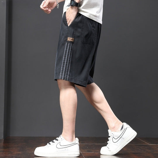 Versatile and Handsome Sports Thin Middle Pants
