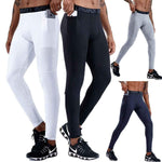 Men's Quick-Drying High Waist Sports Running Leggings - Allen-Fitness