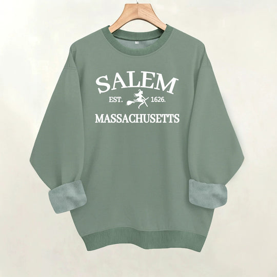 Round neck fleece sweatshirt sports sweatshirt