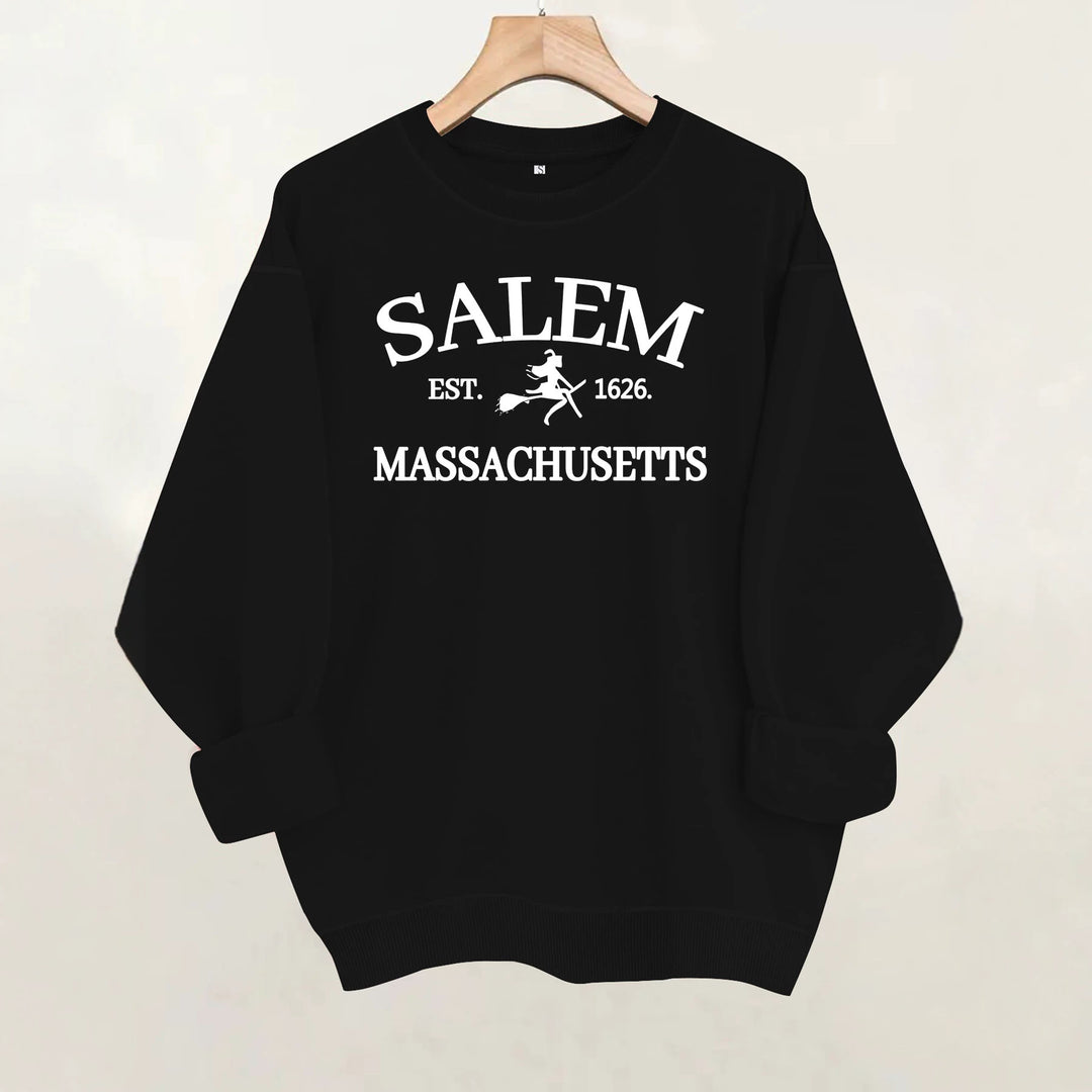 Round neck fleece sweatshirt sports sweatshirt